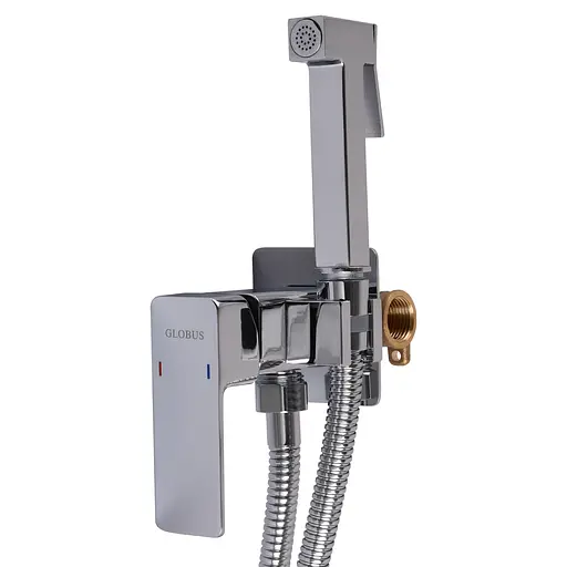 Набор гигиенического душа скрытого монтажа Globus Lux Milano GLM-0-106MIX-CR, Хром - фото 3