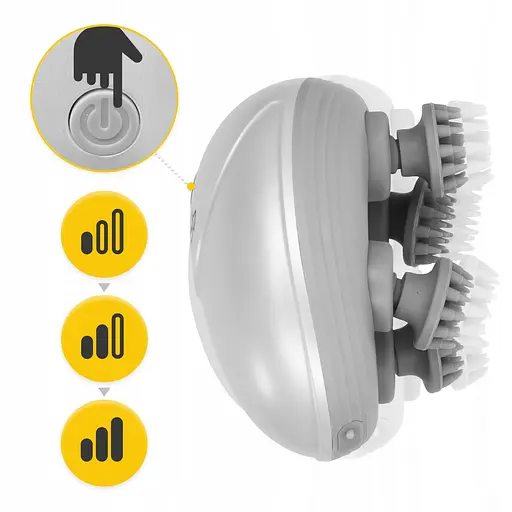 Электрический массажер для головы 4FIZJO Smart Head Massager 4FJ0619 White (P-5907739319500) - фото 7