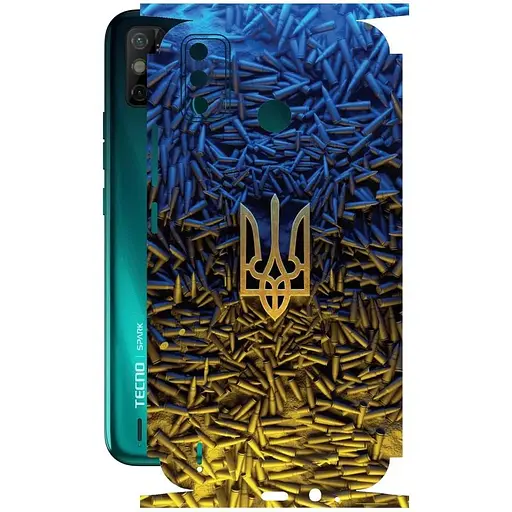 Защитная пленка StatusSKIN для Tecno Spark Go 2020 Корпус Винил Герб 2 - фото 1