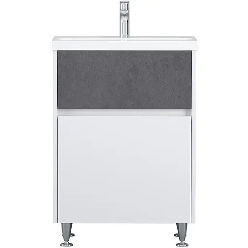 Тумба підлогова AM.PM GEM S 60 см з умивальником M91-FSX0602-WC0602BF38 - фото 1