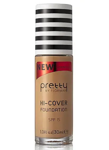 Тональная основа Pretty Hi-Cover Плотное покрытие, тон 008 (Medium Beige), 30 мл (8000018772746) - фото 1