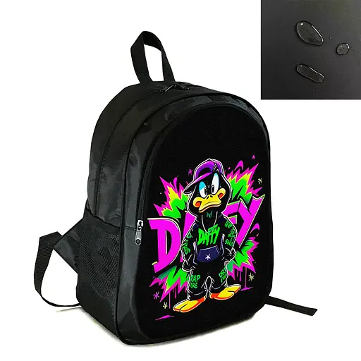Рюкзак городской/школьный 38×28см с принтом Дональд Дак детский, подростковый, спортивный (4128)