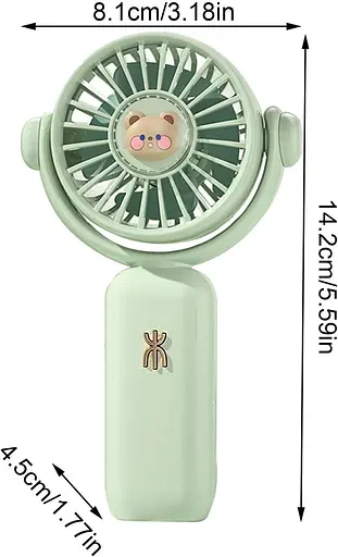 Ручний вентилятор USB 500 мА - фото 5