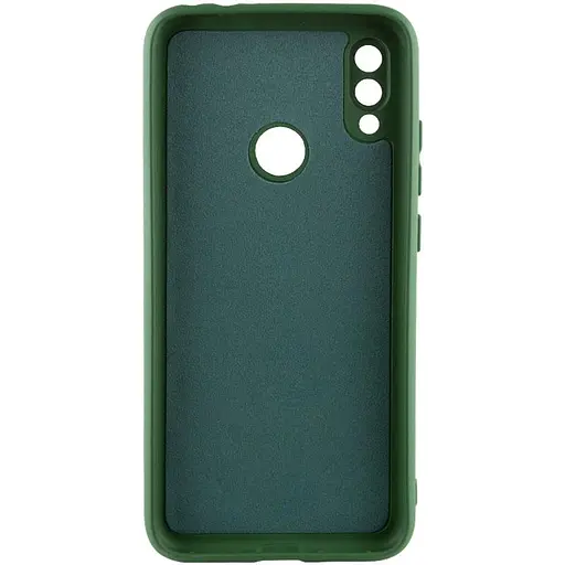 Чохол TPU Getman Liquid Silk Full Camera для Xiaomi Redmi Note 7 / Note 7 Pro / Note 7s Зелений / Dark green - фото 2
