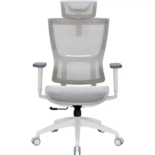 Офисное кресло OfficePro Elegant OC660-W-LG-LG White/Light Gray [148667]