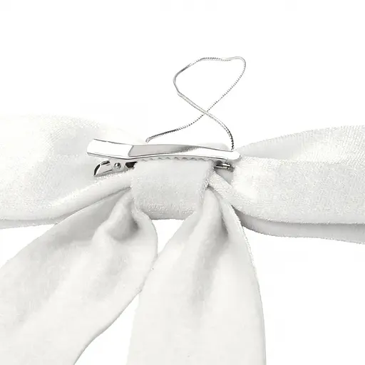 Украшение декоративное Yes! Fun Бант 38x16 см белое (975096) - фото 4