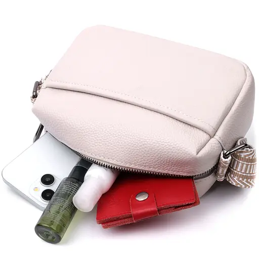 Кожаная женская сумка Vintage 20.5х14х8.5 см sum0026554 - фото 10