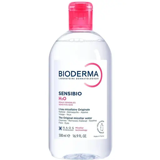Набор: крем для лица Bioderma Sensibio DS+ Cream 40 мл + мицеллярный лосьон Bioderma Sensibio Н2О 500 мл - фото 4