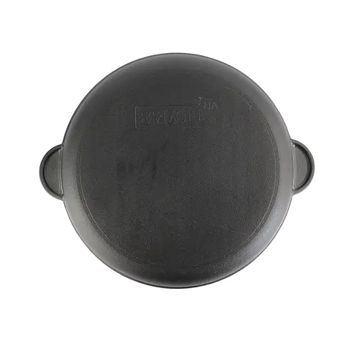 Уцінка. Сковорода-гриль Brizoll Monolith чавунна зі скляною кришкою 30х3.5 см (M3035G-6) - фото 7