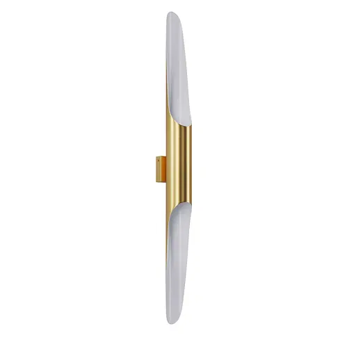 Настінне бра P-full PikArt арт. 5491 Золотистий/білий 2 шт - фото 1