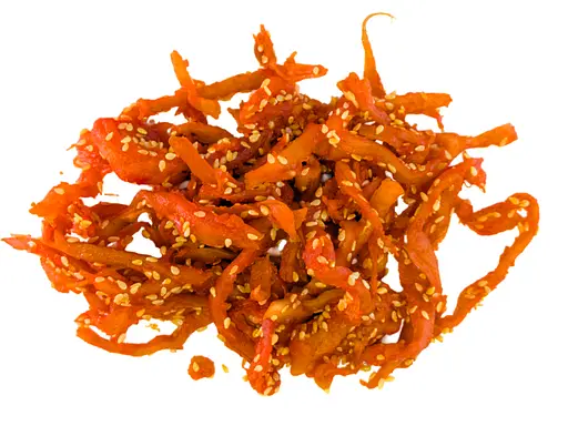 Кальмар сушений солоний До Бочкового з кунжутом 1 кг