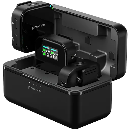 Микрофон Proove Studio black петличный беспроводной (PSWM15000201) - фото 1