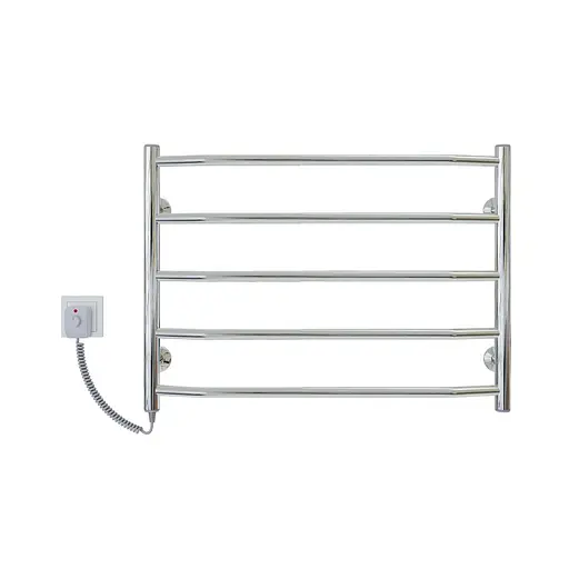 Електрична рушникосушарка Kosser Трапеція 500x700/5 EL рег. ДТ19EL, Хром, Ліве - фото 2