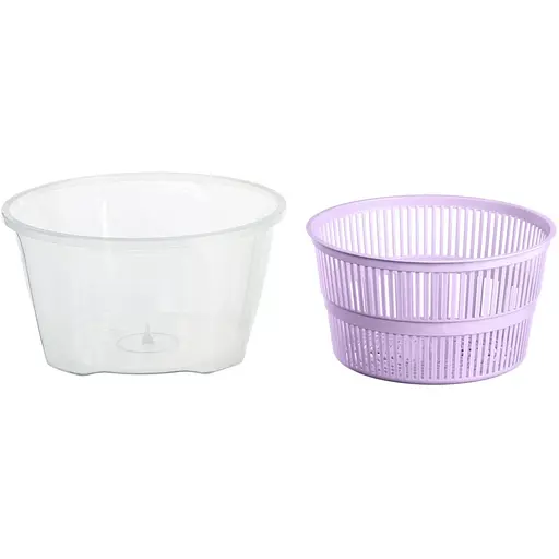 Сушка для салату та зелені Ardesto Fresh 4.4 л бузкова AR1603LP - фото 2