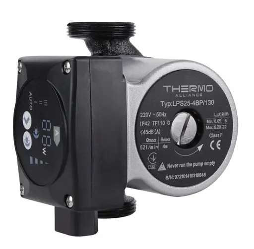 Циркуляционный насос Thermo Alliance LPS-А 25/40/130 энергосберегающий LPSA2540130 - фото 1
