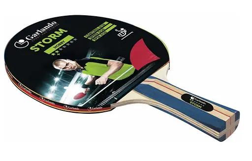 Ракетка для настільного тенісу Garlando Storm 2+ Stars (2C4-1114) - фото 1