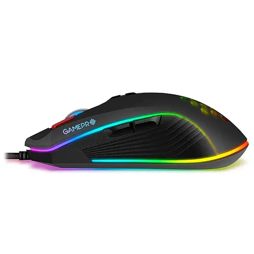 Мышь GamePro GM543 Phoenix RGB USB Black (GM543) - фото 6