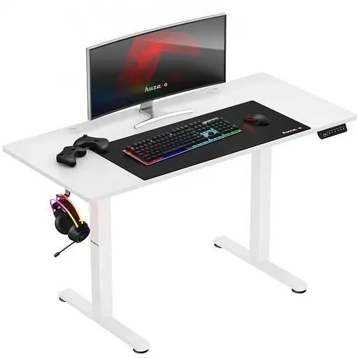 Компьютерный стол Huzaro Hero 8.2 White с электрической регулировкой  - фото 2