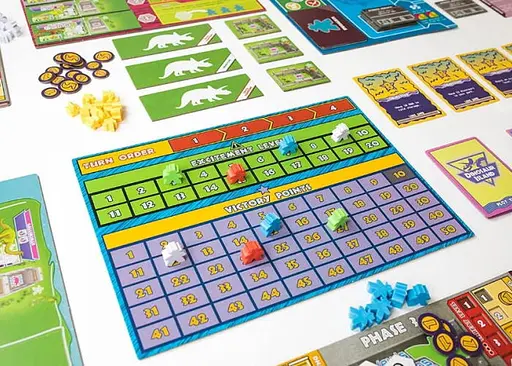 Настольная игра Pandasaurus Games Остров Динозавров (Dinosaur Island) (англ.) (PAN201703) - фото 5