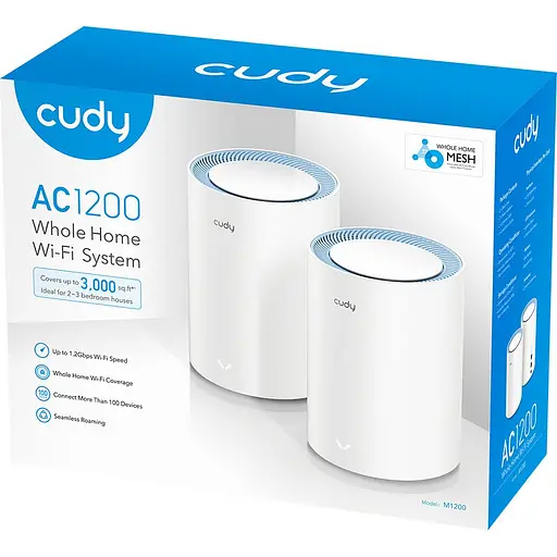 Wi-Fi Mesh система Cudy M1200 2-pack [121807] - фото 5