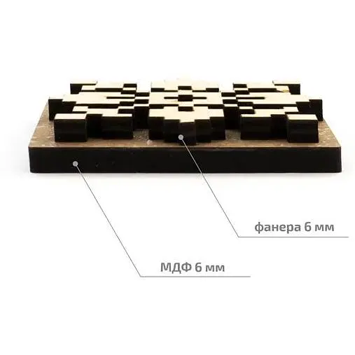 Штамп для выбойки Rosa Talent №20 Вышиванка 7x7см - фото 2