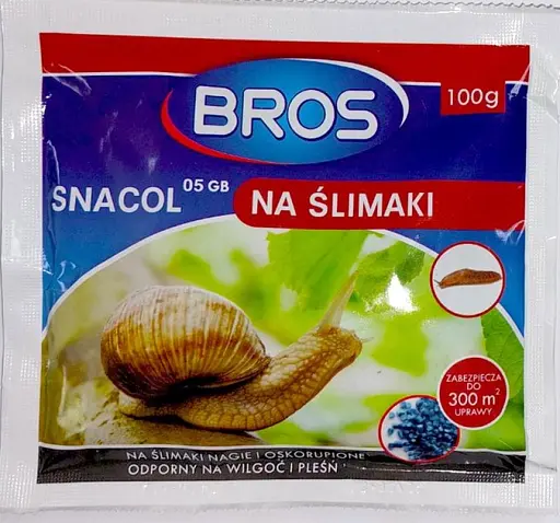 Гранула Брос Снаколь (Bros Snakol) від слимаків та равликів Польща 100г