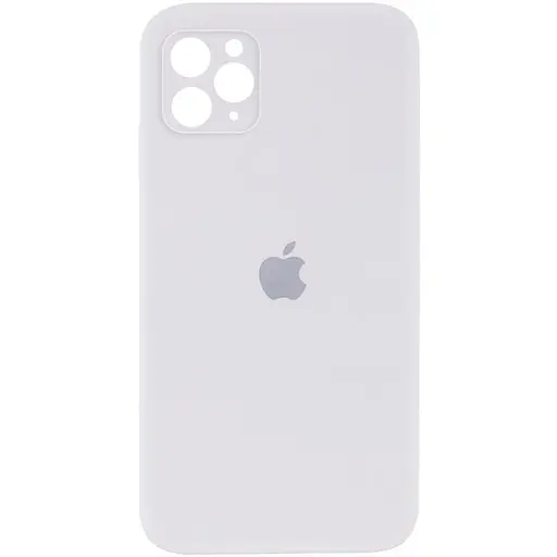 Чохол Epik Silicone Case Square Full Camera Protective AA для Apple iPhone 11 Pro 5.8 Білий/White - фото 1