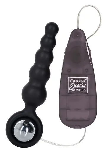 Анальна пробка California Exotic Novelties Booty Call 10.3 см (чорний)