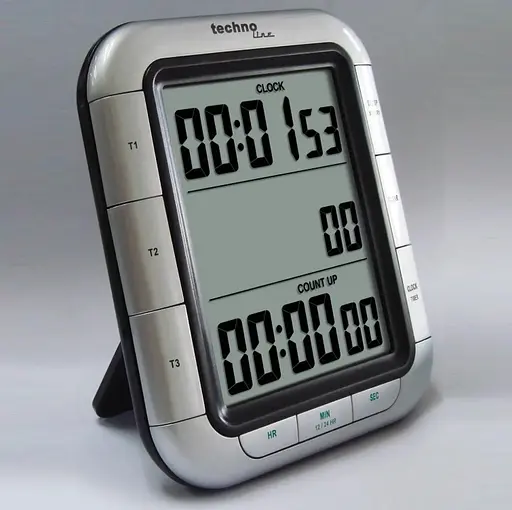 Таймер кухонный Technoline KT300 Magnetic Silver (KT300) - фото 2