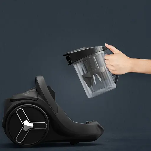 Пилосос Rowenta Green Force Cyclnic Effitech+ контейнерний чорний (RO7C66EA) - фото 9