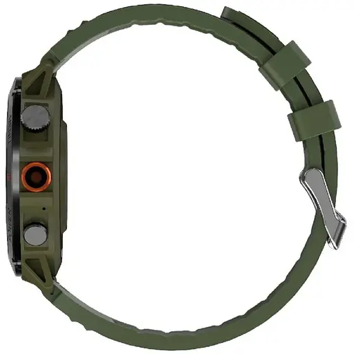 Смарт-часы W&O IWO X22 IP68 Army Green - фото 2