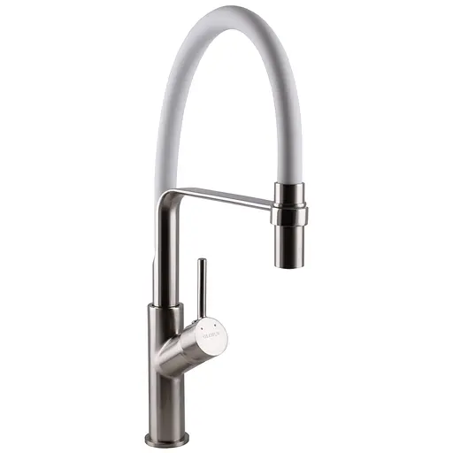 Смеситель для кухни Globus Lux DENVER Flex GDF-32-08-08 однорычажный с гибким изливом для удобного наполнения емкостей - фото 2