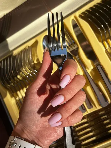 Набор столовых приборов Bachmayer BM-7219 на 12 персон в подарочном чемодане 72 предмета - фото 7