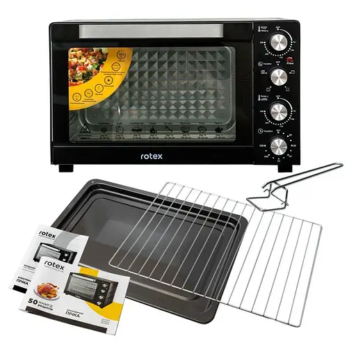 Електрична піч Rotex ROT450-B 45 л 2000W - фото 5