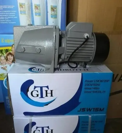 Поверхностный насос Gidroteh JSW 15M 1,5 кВт 30412 - фото 3