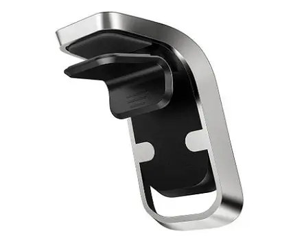 Холдер Hoco CA74 Universe air outlet magnetic car holder Черный Серебристый - фото 2