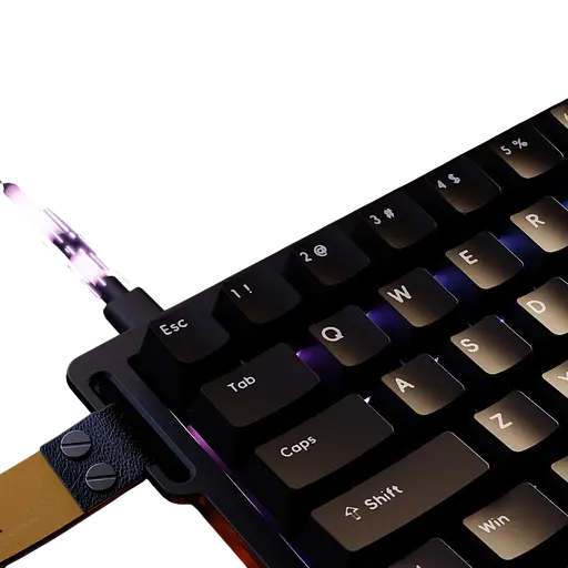 Клавиатура Attack Shark X68 HE RGB Black - фото 3