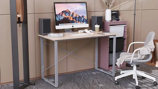 Комп'ютерний стіл Ferrum-decor Дейв 75x140x60 сірий ДСП Дуб Сан-Марино 16мм (FRD-102381) - фото 2