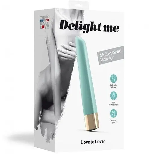 Потужний міні-вібратор Love To Love Delight Me з м'яким кінчиком 16 режимів роботи Зелений - фото 5