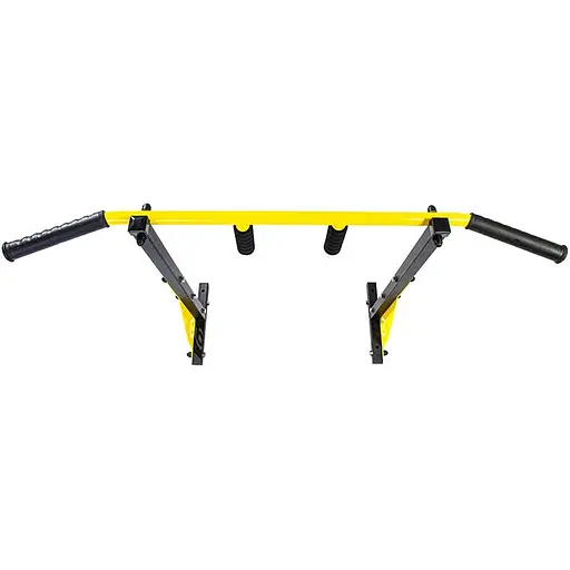 Настінний турнік Besport 3 хвата BS-T0004 жовтий - фото 2