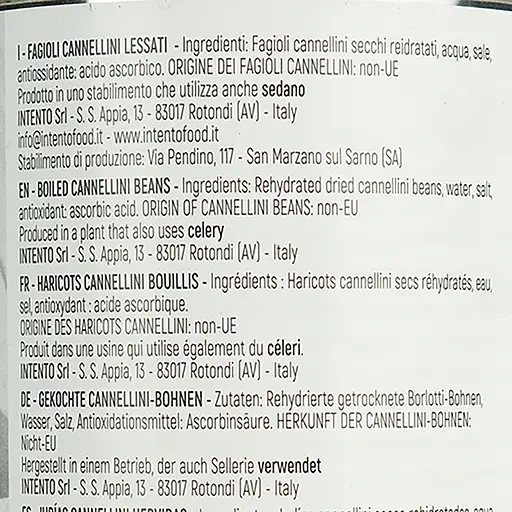 Фасоль белая Каннеллини Antico Casale 400 г - фото 5