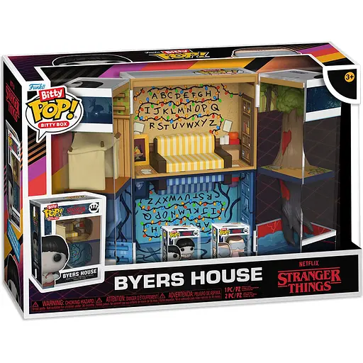 Ігровий набір Funko Bitty Pop! Boxes Дивні дива Будинок Баєрса (85534)