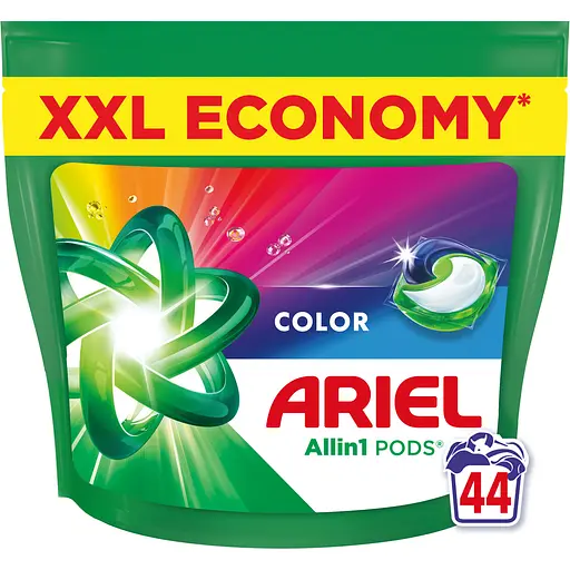 Капсули для прання Ariel Все-в-1 Для кольорових речей 44 шт.