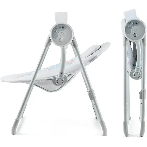 Кресло-качалка Kinderkraft Swingee Grey (KBSWIN00GRY0000) - фото 2