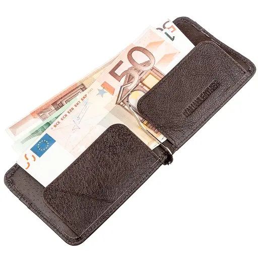 Чоловічий шкіряний гаманець ST Leather 11.5х8.5 см acs0014758 - фото 3