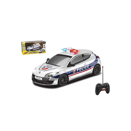 Машинка на радіокеруванні Kool Speed Renault Megane R.S. Поліція на батарейках (DHTRC10491) - фото 2