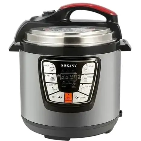 Мультиварка скороварка мультипіч Sokany SK-2401 багатофункціональна 6 л 1000 Вт