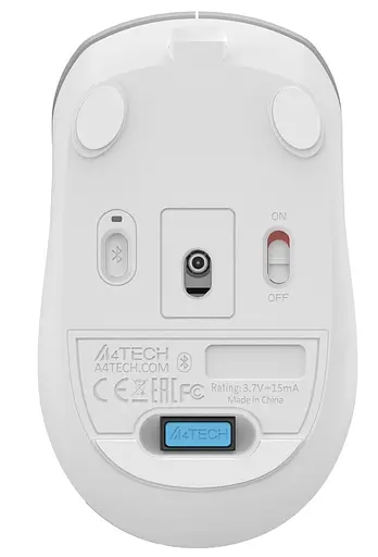 Миша A4Tech Fstyler FB26CS Air Wireless Icy White (FB26CS Air (Icy White)) - фото 7