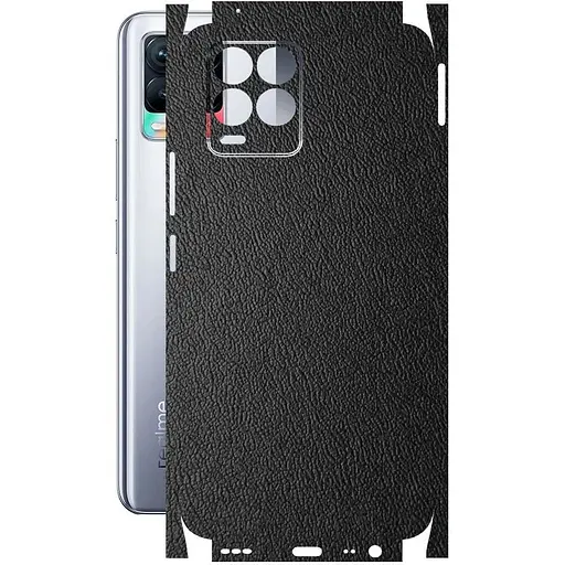 Захисна плівка StatusSKIN для Realme 8 Pro Корпус Вініл Шкіра чорна - фото 1