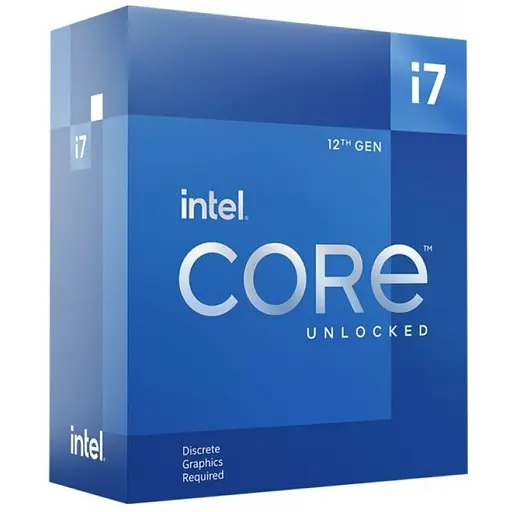 Процессор Intel Core i7 (LGA1700) i7 12700KF Box (BX8071512700KF)